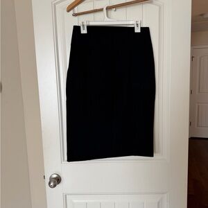 Express Classic Black Pencil Skirt